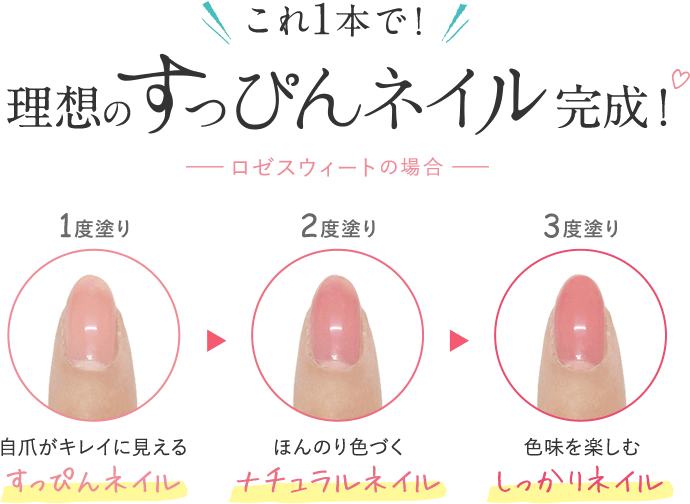 クラブ すっぴんケアネイル｜クラブコスメチックス